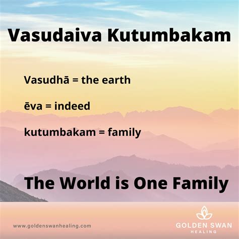 Vasudaiva Kutumbakam Golden Swan Healing