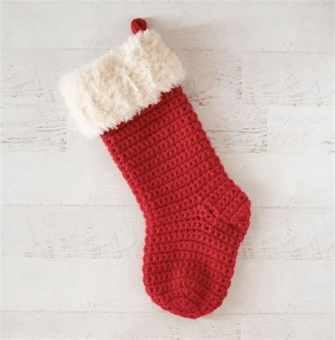 Easy Crochet Christmas Stocking Patterns For Beginners Easy Crochet