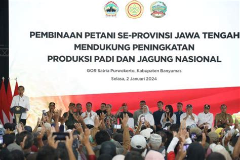 Ribu Ketua Poktan Hadir Presiden Berikan Tambahan Anggaran