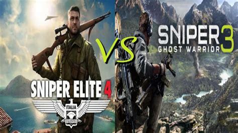 Sniper elite 4 vs sniper ghost warrior 3 - qlerosimply