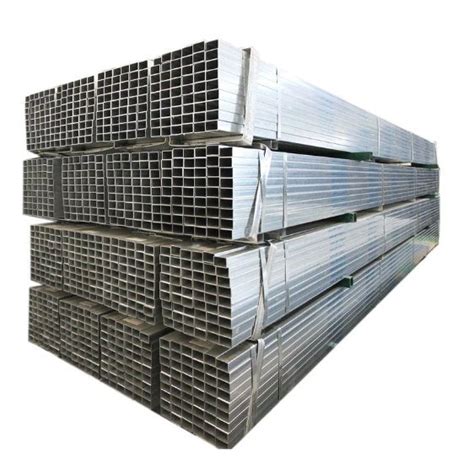 ERW Hollow Steel Pipe Gi EMT Welded Steel Square Pipes Hot DIP Galvanized Steel Pipe China