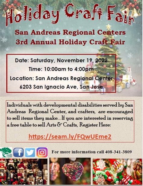 San Andreas Regional Center Craft Fair — Ronnie's Awesome List