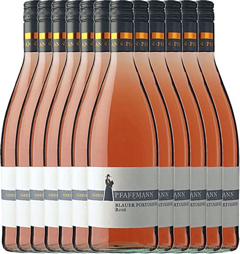 12er Vorteils Weinpaket Blauer Portugieser Rosé feinherb 1 0 l 2022