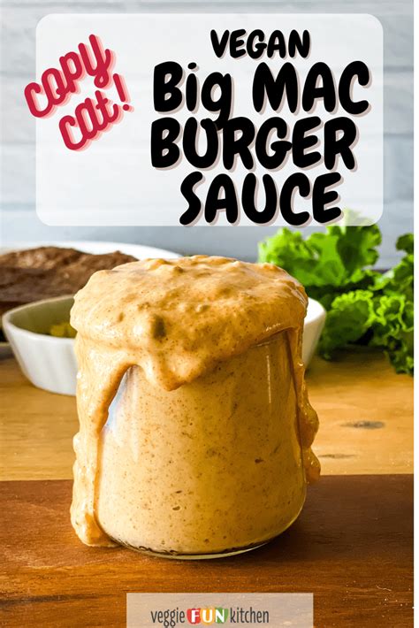 Vegan Burger Sauce - Veggie Fun Kitchen