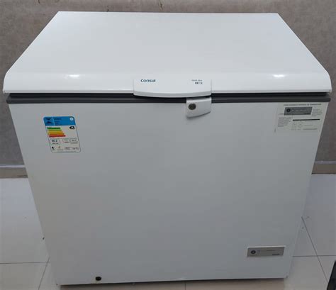 Freezer Horizontal 1 Porta Branco 309L Consul CHA31EB Ilha Das