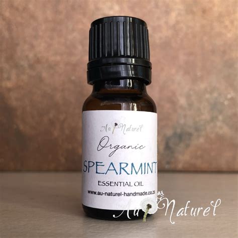 Organic Spearmint Essential Oil 10ml 🌱 Au Naturel