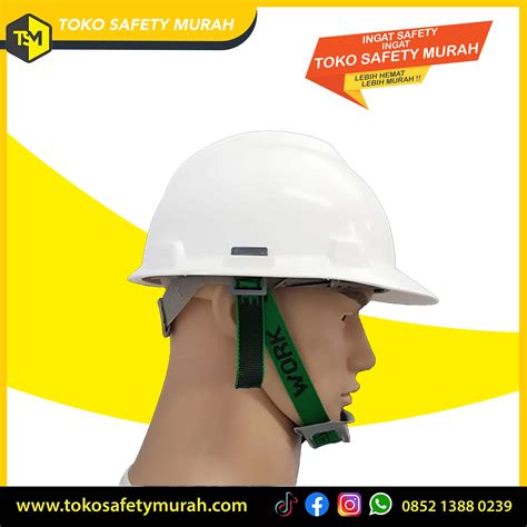 Helm Safety Proyek Abu Abu Standar Sni Msa Lokal Vgard Full Set Alat