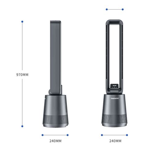Quạt Không Cánh Xiaomi Daewoo F10 Pro Phiên Bản Nâng Cấp - XIAOMI THANH HOÁ