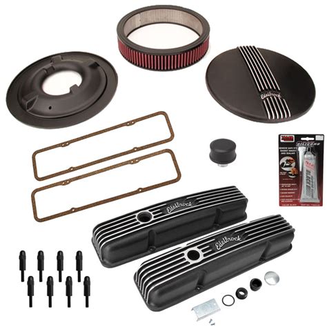 Edelbrock Classic Small Block Chevy Dress Kit 41443 41173 42133