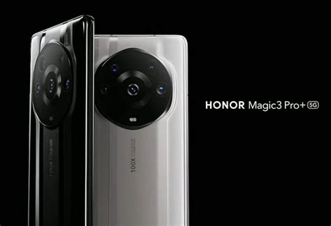 Honor представил керамический смартфон Magic 3 Pro+ с продвинутой камерой