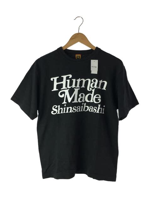 Human Madeヒューマンメイド Girls Dont Cryプリントtシャツlコットンblk 古着の販売・通販なら