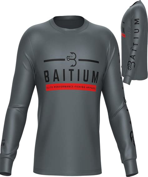 Baitium Fishing Shirts For Men Long Sleeve Uv Sun Protective T Shirt