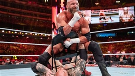 Triple H Vs Batista No Holds Barred Match Wrestlemania 35 Full