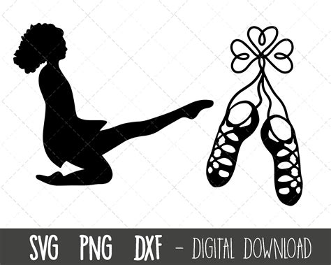 Irish Step Dancers Clipart Irish Dance Shoes Print Art Print Art At