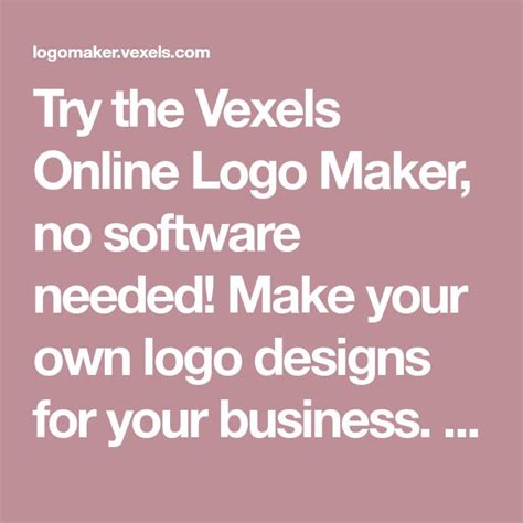 Create Stunning Logos with Vexels Logo Maker