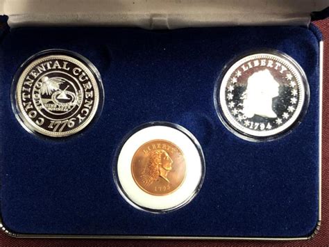 Sold Price 17761794 Silver Tribute Proof Coin Set May 1 0119 1200