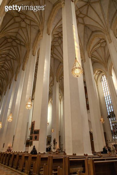 Inside Of The Frauenkirche Church Of Our Lady In Munich Bavaria