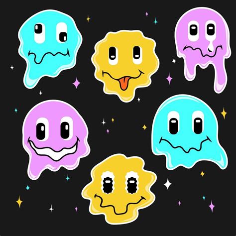 Share More Than 90 Drippy Smiley Faces Wallpaper Latest In Cdgdbentre