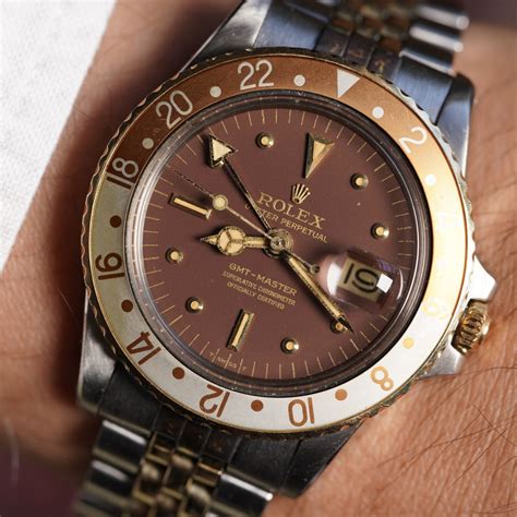 Rolex Root Beer Gmt Master Reference Wind Vintage