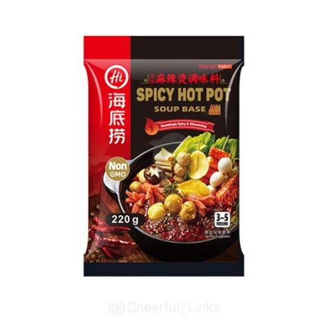 Haidilao Spicy Hot Pot Seasoning G G Cheerful Links