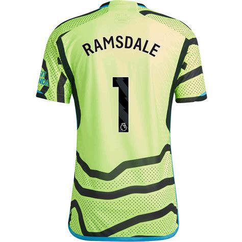 2023/24 adidas Aaron Ramsdale Arsenal Away Authentic Jersey - SoccerPro