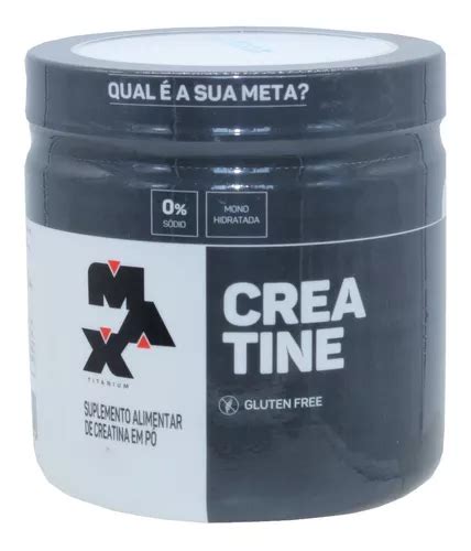 Suplemento En Polvo Max Titanium Creatina Creatine Creatina Monohidratada Sabor Natural En Pote