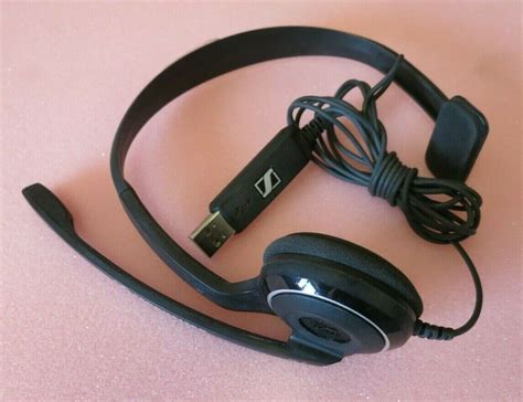 Sennheiser Pc7 Black Pc Usb Monaural On Ear Noise Cancelling Headset