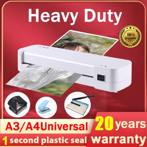 Laminating Machine Laminator Hot Cold A3 A4 Max Laminate 125mm Document Photo Paper Cards