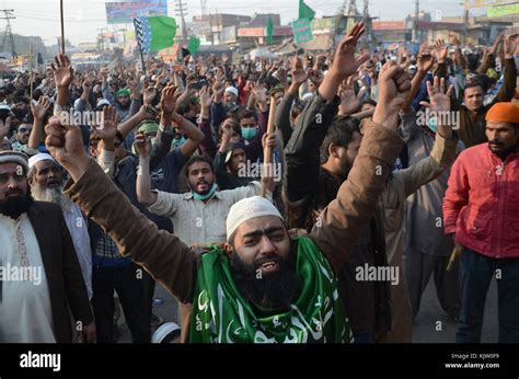 Tehreek I Labaik Yah Rasool Allah Pakistan Banque De Photographies Et D