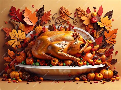 Premium Photo | Thanksgiving HD Rustic Background Image