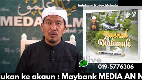 LIVE Indahnya Kubur Mukmin Ustaz Ahmad Dusuki Abd Rani USTAD