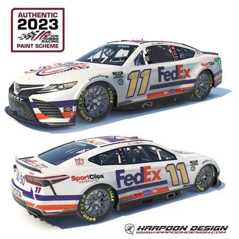 2023 Denny Hamlin Fedex 50th Camry Joe Gibbs Racing Nascar Cup