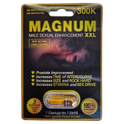 Magnum Male Sexual Enhancement Xxl 300k 10 X Packs Tender Loven