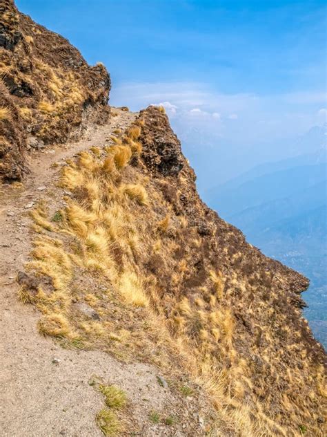 Trekking Trails in Himalaya Stock Photo - Image of mountains, freshness ...