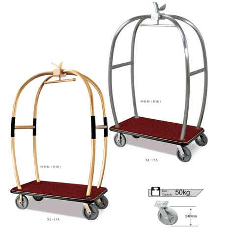 Hotel Vintage Concierge Birdcage Trolley Luggage Cart Buy Used Hotel