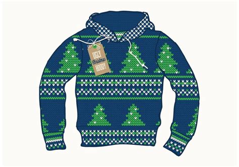 Ugly Christmas Sweater Vector - Download Free Vector Art, Stock ...