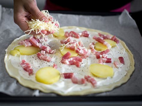 Une Pizza Oui Mais à La Crème