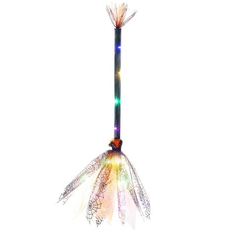 Jikolililili Halloween Deals Halloween Witches Brooms Light Up Witch ...