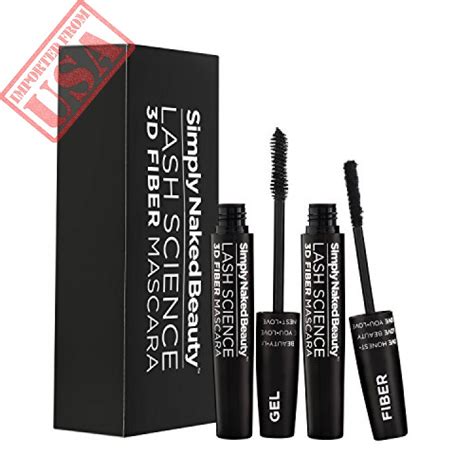 Best 3D Fiber Lash Mascara By Simply Naked Beauty Last All Day Waterproof Smudge Proof