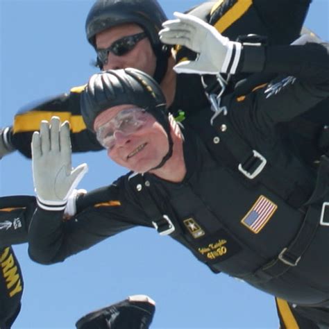 President George Hw Bush Skydives On 90th Birthday