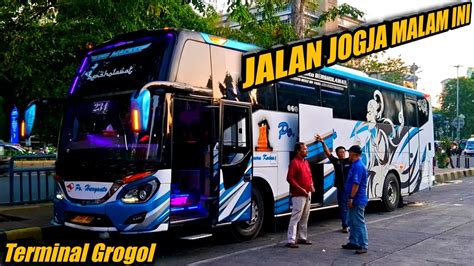 Po Haryanto 234 Bus Akap Angkatan Malam Terminal Grogol Tujuan Jakarta