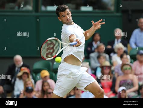 Grigor Dimitrov (BUL), Wimbledon Championships 2014,London,England ...