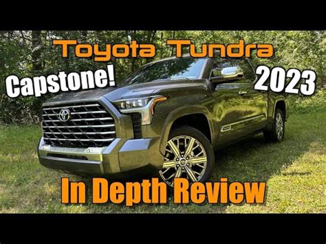 Toyota Tundra Capstone I Force Max Hybrid Start Up Test Drive