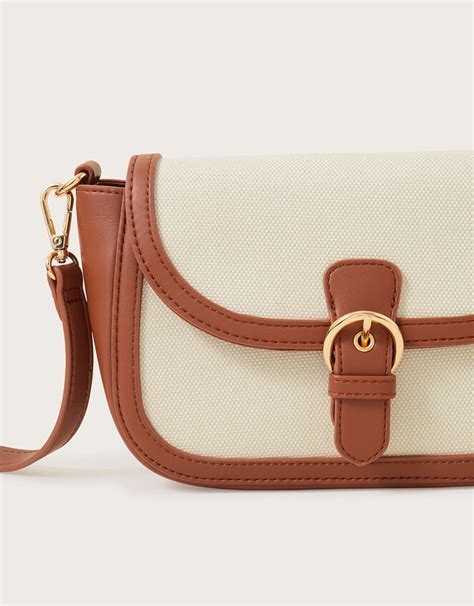 Canvas Cross Body Bag