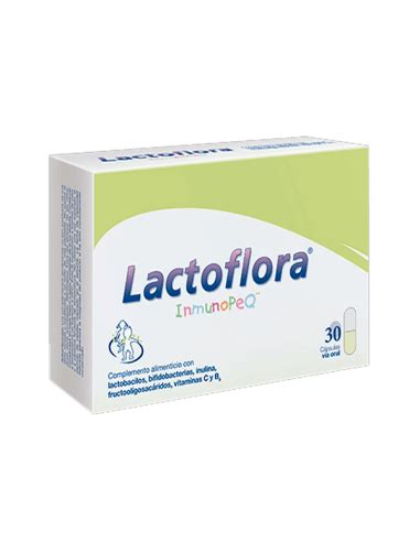 LACTOFLORA INMUNOPEQ 30 CÁPSULAS Ibáñez Farmacia