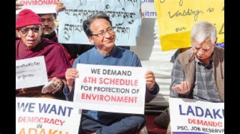 Sonam Wangchuk Ladakh Takes Job Protest To Delhi Telegraph India