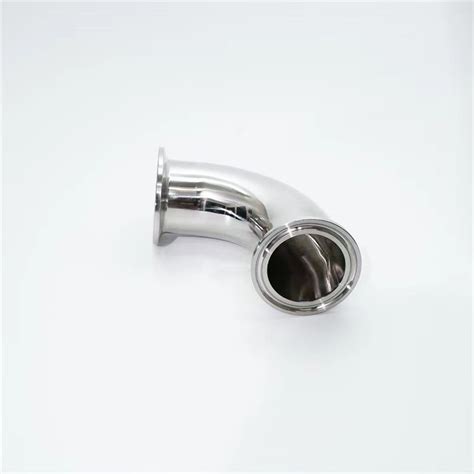 Wenzhou Bstv Original 90 Degree Stainless Steel Sanitary Clamped Elbow