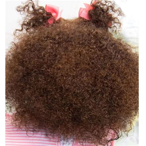 Toddler Girl 28 Inch Reborn Baby Doll Hand Rooted Brown Curly Hair T