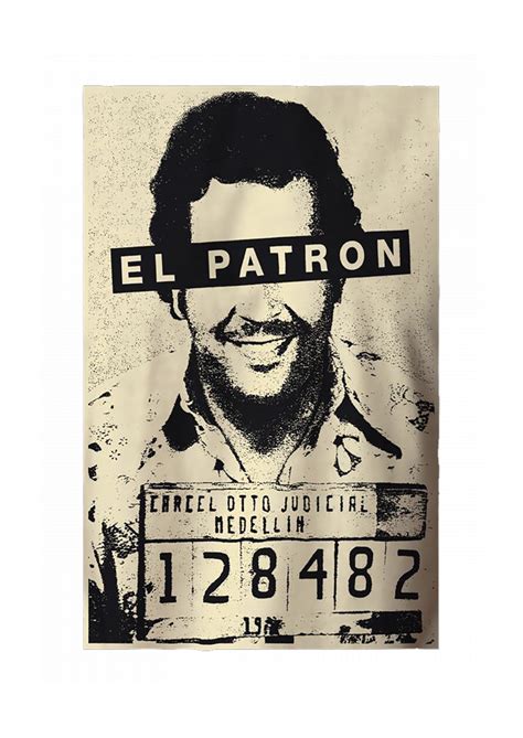 T-Shirt Estonada Pablo Escobar em Diamond Risky