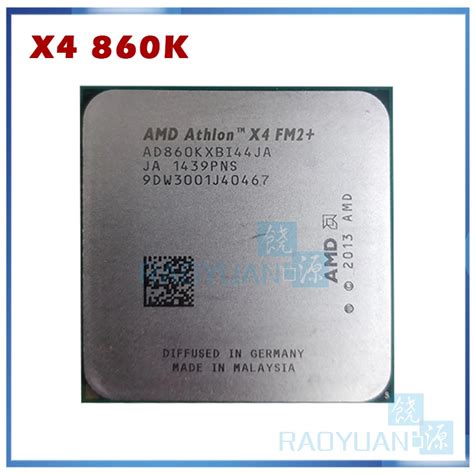 Amd Athlon X4 860k X4-860k 3.7 Ghz 95w Quad-core Cpu Processor ...